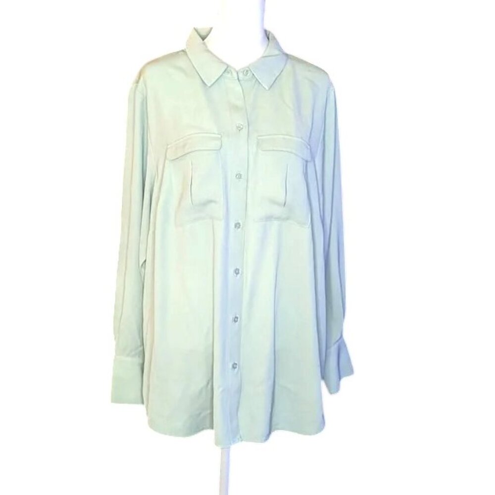 ALFANI Button-Front Top NWT - Picture 2 of 5